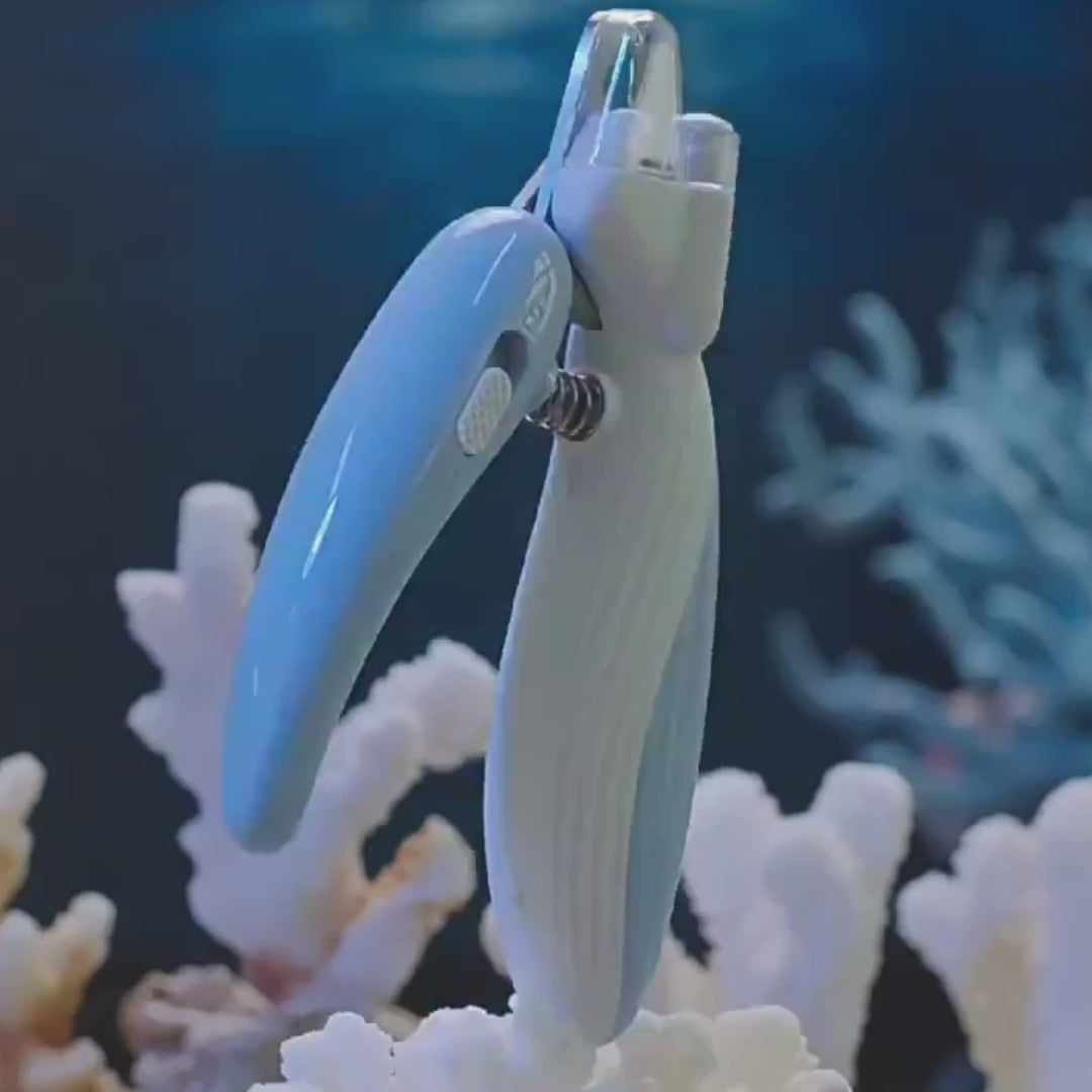 Clawvo LED electric pet nail clipper demo video
